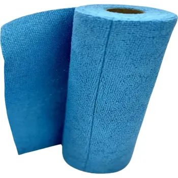 PrestiAgri Mikrovláknový hadřík na roli – 20 ks - modrý