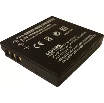 TRX baterie CGA-S008E - Li-Ion 1200mAh - neoriginální (Panasonic Lumix DMW-BCE10,DMC-FS3,FS5,FS20,FX30,FX33,FX35,FX38 - kompatibilní baterie)
