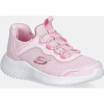 Dívčí tenisky Dětské sneakers boty Skechers BOUNDER 303585L růžová 03X, EUR 33