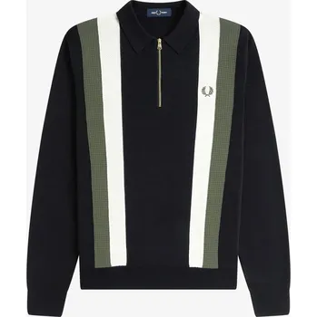Pánské oblečení Tričko Fred Perry Black 102 1198711 L