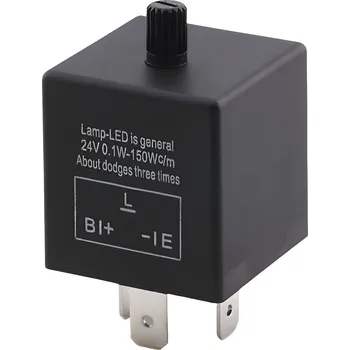 Elektronická součástka Relé přerušovač pro LED blinkry CF13KT JL-02, nastavení frekvence 24 V DC