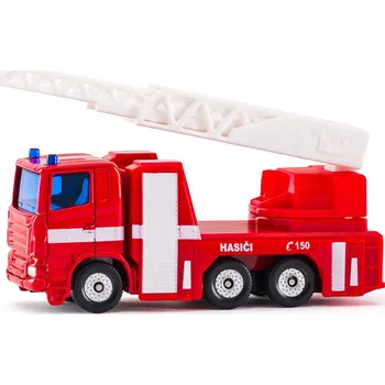 Dětské zboží Siku Hasičské auto s výsuvným žebříkem česká verze