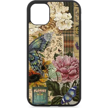 Náhradní kryt pro mobilní telefon Kryt na mobil Samsung flower newspaper Samsung: A24 4G