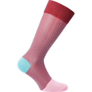 Pánská móda Ponožky Happy Socks Pink 1200401 6-8 UK