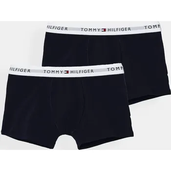 Boxerky Dětské boxerky Tommy Hilfiger 2-pack tmavomodrá barva, UB0UB00549 UB0UB00549.9BYH 59X, vel. 116-122