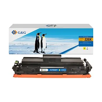 G&G kompatibilní toner W2202X, NT-PH2202XY-B-V2-S1, yellow, 5500str., high capacity