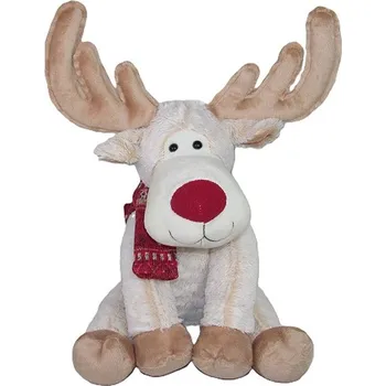 plyšák Vizopol Sobík bílý 34 cm