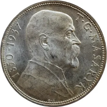 Československo - 20 Korun (0/0) - Úmrtí prezidenta T. G. Masaryka