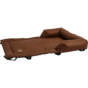 Pelíšek pro psa MATRACE ANADI S PODHLAVNÍKEM NA LEHÁTKO I SAMOSTATNĚ HNĚDÁ UM. KŮŽE L-2XL Velikost: XL