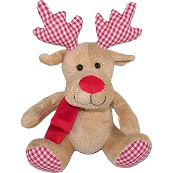 plyšák Vizopol Sobík s červenou šálou 19 cm