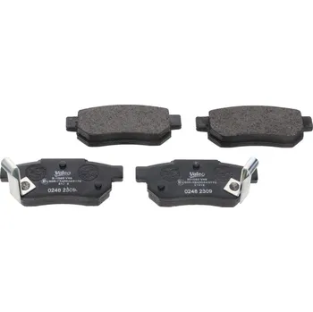 Brzdová destička Sada brzdových destiček, kotoučová brzda VALEO 301053