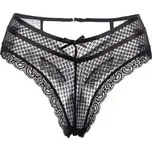 Krajkové brazilky Paris Hollywood Barva: Černá, Velikost: L/XL