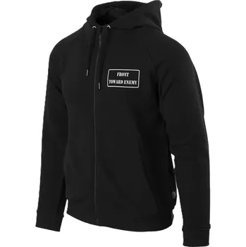 Pánská mikina Mikina FRONT TOWARD ENEMY se zipem a kapucí ČERNÁ Mikina FRONT TOWARD ENEMY se zipem a kapucí ČERNÁ vel. 3XL