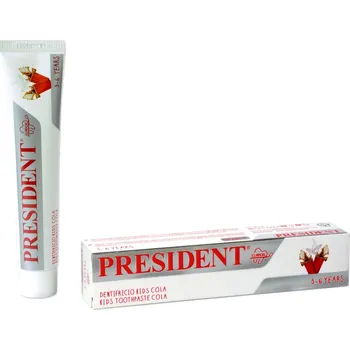 zubní pasta PresiDENT Kids colová dětská zubní pasta 3-6 let 50 ml