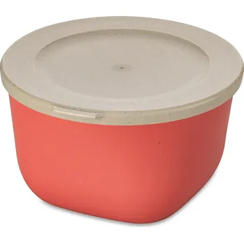 Dóza na potraviny Koziol Vzduchotěsná nádoba na potraviny CONNECT BOWL, 1 l, KOZIOL, červená