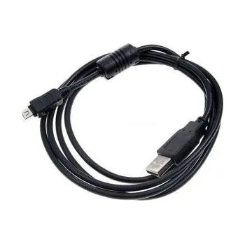 Datový kabel Logo USB kabel (2.0), USB A samec - 12-pin samec, 1.8m, černý, blistr, OLYMPUS, DOPRODEJ