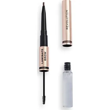 Tužka na obočí Makeup Revolution Laminate Brow Pencil - Tužka na obočí 2,1 g - Ash Brown