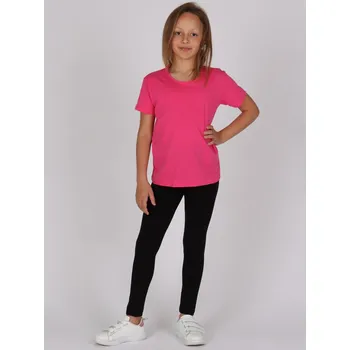 Dívčí oblečení EVONA a.s. Dětské dlouhé legíny LEONIE 023 - LEONIE 023 152-158