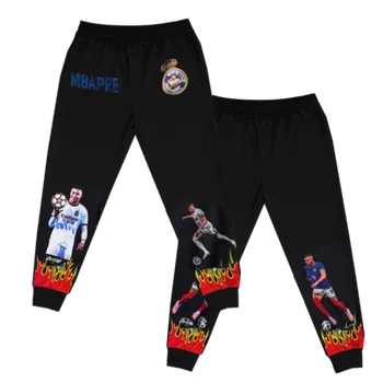 Numberoplus Dětské fotbalové platené tepláky Francie - Kylian Mbappé 10 Velikost: 4-roky.(vel.98)