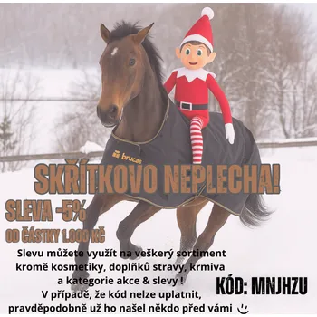 Jezdectví Výběhová deka Bucas Irish Turnout 100g 115cm (5´0) Černá