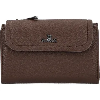 Peněženka Stylová dámská koženková peněženka Coveri Deana, coffee