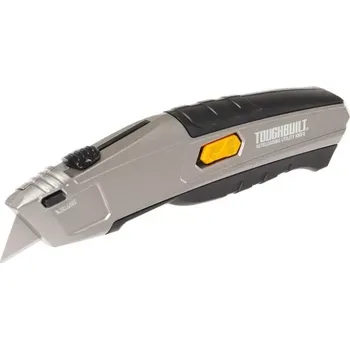 Pracovní nůž Kovový automatický vysouvací nůž, nůž 1 x ks + 25 náhr čepelí, TB-H4S52-20-01, Toughbuilt