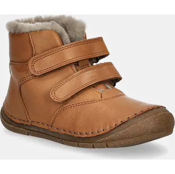 Dívčí zimní obuv Dětské kožené zimní boty Froddo PAIX UP WINTER G2110143.25.30 hnědá 88A, EUR 25