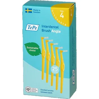 Zubní kartáček TEPE MK Angle 0,7 mm žluté 25 ks