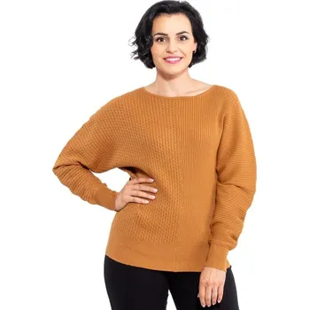 Dámský svetr Dámský svetr HUCATA Hnědá M