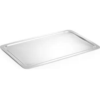 Banketní tác GN 1/1 s hladkým okrajem, HENDI, GN 1/1, 530x325x(H)10mm