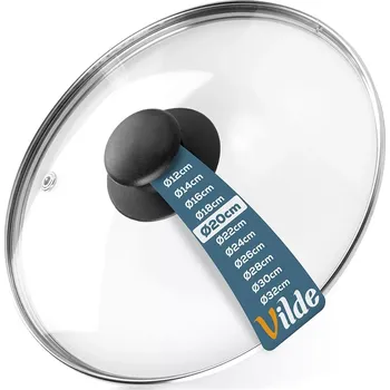 Poklice Skleněná poklice 20 cm VILDE