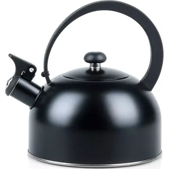 Varná konvice Ocelová pískací konvice 2 l, černá matná