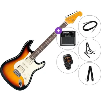 Elektrická kytara SX SST62+ /HSH SET 2 3-Tone Sunburst Elektrická kytara