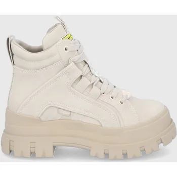 Dámská zimní obuv Farmářky Buffalo 1622064 béžová 02X, EUR 39