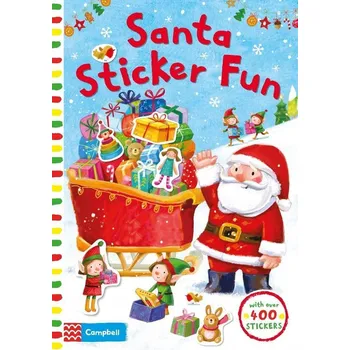 Populárně naučná literatura pro dospělé Santa Sticker Fun