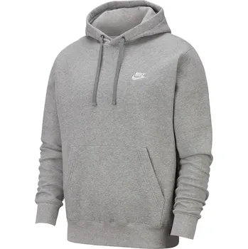 Pánská mikina Pánská mikina přes hlavu Nike SPORTSWEAR CLUB FLEECE šedá BV2654-063 - XS | UK 14 | US 15