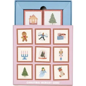 Pexeso Pexeso v krabičce Christmas 56 dílků