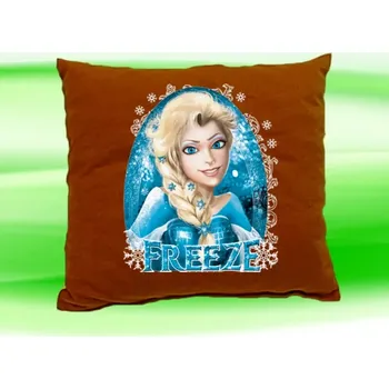 Dekorativní polštářek Ledové království polštář hnědý