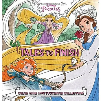Cizojazyčná kniha Disney Princess Storybook Collection: Tales to Finish