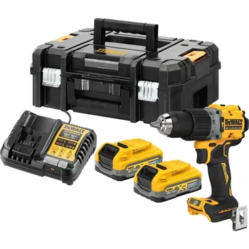 Dewalt XR Aku vrtací šroubovák DCD805H2T, 18 V, 650/2000 ot./min. DCD805S2T-QW