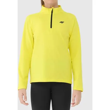 Chlapecká mikina Dívčí funkční mikina 4F 4F černá | žlutá 3460133