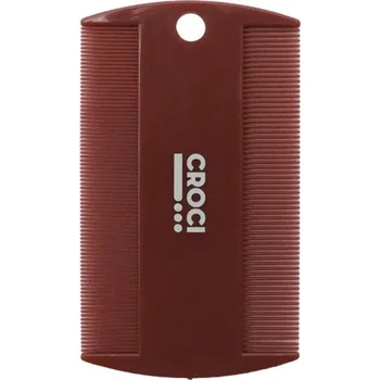 Péče o srst a drápky Oboustranný blešák vínový Croci