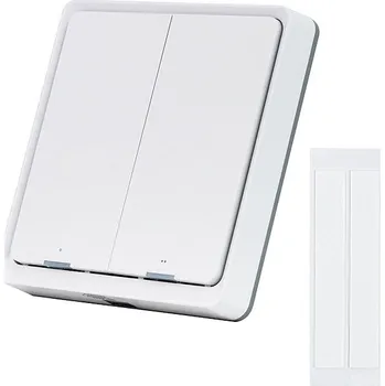 vypínač RETLUX RSH 304 Smart bezdrátový dvoutlačítkový nástěnný vypínač