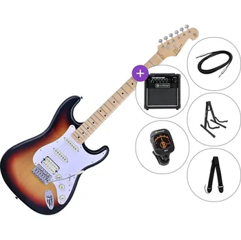 Elektrická kytara SX SST57+ /HSS SET 2 3-Tone Sunburst Elektrická kytara