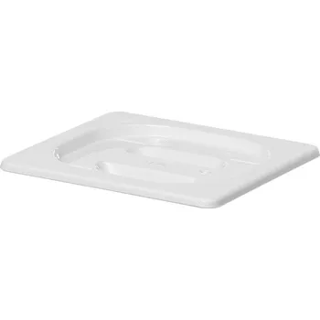 Nádobí Víko pro nádoby GN z bílého polykarbonátu, HENDI, GN 1/6, Bílá, 176x162mm