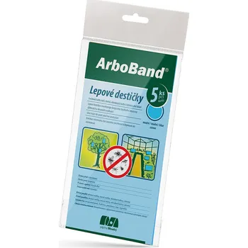 Desky lepové modré ArboBand (5 ks) interiérové
