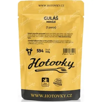 Hotové jídlo Hotovky Hovězí guláš 1 porce
