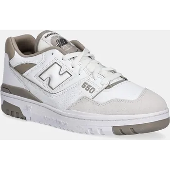 Pánské tenisky Kožené tenisky New Balance BB550GSS bílá 00X, EUR 42