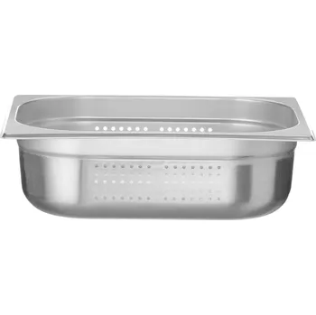 Plech na pečení Kontejner GN 1/2 perforovaný, HENDI, Kitchen Line, GN 1/2, 6,5L, (H)100mm