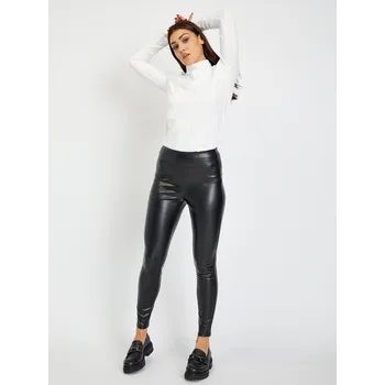 Dámské legíny GAP Legíny z umělé kůže - Dámské GAP šedá 2143718